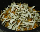 さつまいもときのこの炊き込みご飯作り方6写真