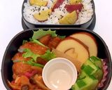さつま芋ご飯 秋弁当 常備菜簡単 詰め方作り方4写真