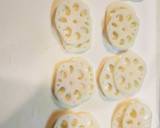 レンコンの挟み焼き作り方1写真