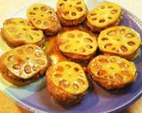 レンコンの挟み焼き作り方9写真