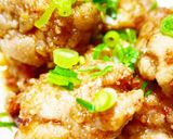 ぷりぷり！鶏もも肉の生姜はちみつ照り焼き作り方18写真
