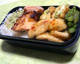 節約簡単美味♡弁当♡ムネ肉チリナゲット作り方4写真
