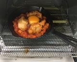 ニトスキで簡単朝食！唐揚げトマト煮込み作り方4写真