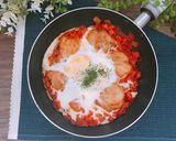 ニトスキで簡単朝食！唐揚げトマト煮込み作り方6写真