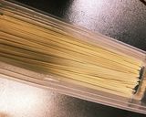 いかの塩辛de和風パスタ作り方1写真
