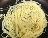 いかの塩辛de和風パスタ作り方3写真