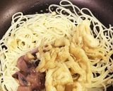 いかの塩辛de和風パスタ作り方4写真