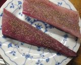 ぶりの照り焼き風ステーキ作り方1写真