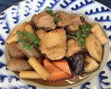 筑前煮（すき焼きどんぶりのたれ）作り方6写真