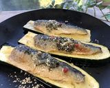 オイルサーディンのズッキーニボート作り方5写真