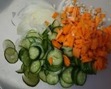 ぬか漬けの野菜でポテトサラダ作り方3写真