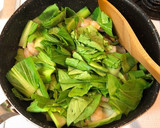 えびと青梗菜の中華風ピーナッツ炒め作り方5写真