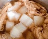 ☆冬瓜と油揚の白だしあん煮〜温or冷で☆作り方9写真