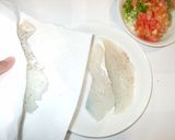 魚・たらのムニエル♪簡単サルサソース作り方3写真