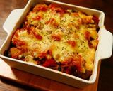 簡単で贅沢☆チーズたっぷりパンでグラタン作り方26写真