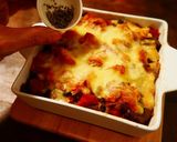 簡単で贅沢☆チーズたっぷりパンでグラタン作り方25写真