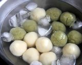 白玉あんだんご　-梅・桜風味-作り方7写真