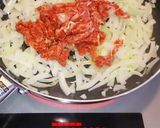 桃ラー＆すし酢 エスニックな牛肉玉ねぎ作り方1写真