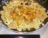 桃ラー＆すし酢 エスニックな牛肉玉ねぎ作り方2写真