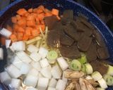 じっくりモツ煮作り方5写真