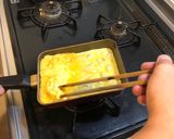 白だしと水で作る簡単だし巻き卵作り方5写真