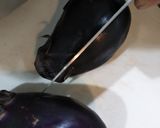 水なすの味噌チーズ焼き作り方1写真