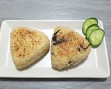 麺つゆで焼きおにぎり☆簡単美味作り方3写真