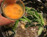 小松菜もやしの節約ふわとろ卵とじ作り方5写真