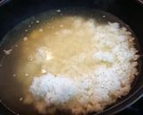 優しい味にホッコリ【玉子雑炊・味噌風味】作り方2写真