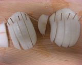 作ってみて！新タマネギのハムカツ風作り方2写真