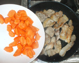 粒マスタード煮物♪簡単豚肉大根人参蓮根作り方8写真