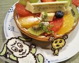 わんわんとうーたん☆誕生日ケーキプレート作り方5写真