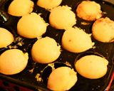 チヂミ粉で美味しいタコ無したこ焼き作り方5写真