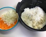 明太クリームオムライス作り方2写真