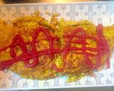 オムレツ風 カレー風味の卵焼き作り方14写真