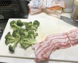 カリカリ豚ブロッコリー作り方1写真