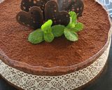 チョコレートバナナムースケーキ作り方30写真