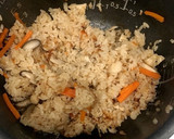 簡単分量！きのこの炊き込みごはん作り方4写真