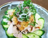 簡単大根おろしポン酢で薬味しゃぶしゃぶ作り方6写真