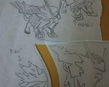 キャラ弁 ポケモン 日食ネクロズマ作り方2写真