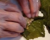 葡萄の葉で包む♪ブルガリアのサルミ作り方5写真