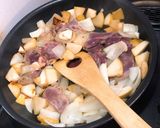 リンゴ風味のレバーペースト作り方2写真