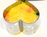 ハートのポテサラ☆サーモン&アボカド作り方4写真