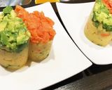 ハートのポテサラ☆サーモン&アボカド作り方8写真