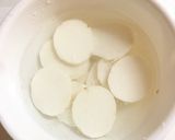 ホクホク☘️長芋の味噌バター炒め作り方2写真