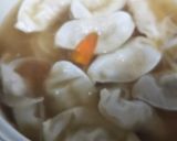 めんつゆで餃子スープ作り方3写真