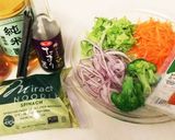 レクチンフリー☆バルサミコ冷やし中華作り方1写真