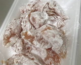 白だしで簡単♡ひすい鶏とナスの梅しそ風味作り方4写真
