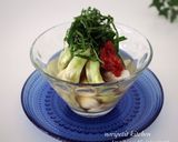 白だしで簡単♡ひすい鶏とナスの梅しそ風味作り方6写真