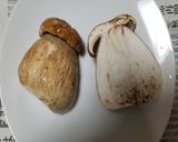ヤマドリタケモドキとハムと玉葱のソテー作り方2写真